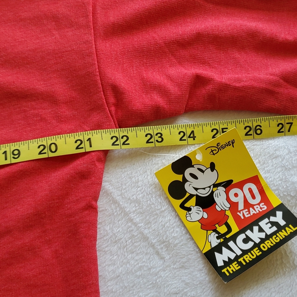 NWT - Disney | Red Mickey Mouse Sweatshirt Size Juniors Medium - Picture 5 of 8